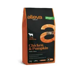 Nourriture pour chien Soldes 36 Adult Maxi "Alleva Natural" Poulet Et Potiron - Alleva