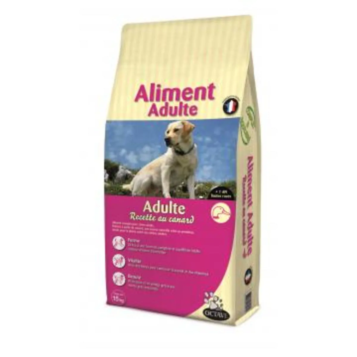 Adult Recette Canard 15 Kg - Octave Nature 3 Adult Recette Canard 15 Kg - Octave Nature