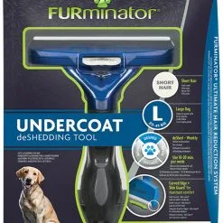 Brosse Chiens L Poils Courts Undercoat DeShedding - Furminator -Nourriture pour chien Soldes brosse chiens l poils courts undercoat deshedding furminator 2