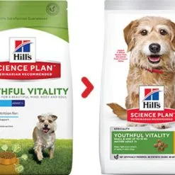 Canine Mature Adult 7 + Youthful Vitality Small & Mini Poulet 1.5 Kg - Hill's Science Plan