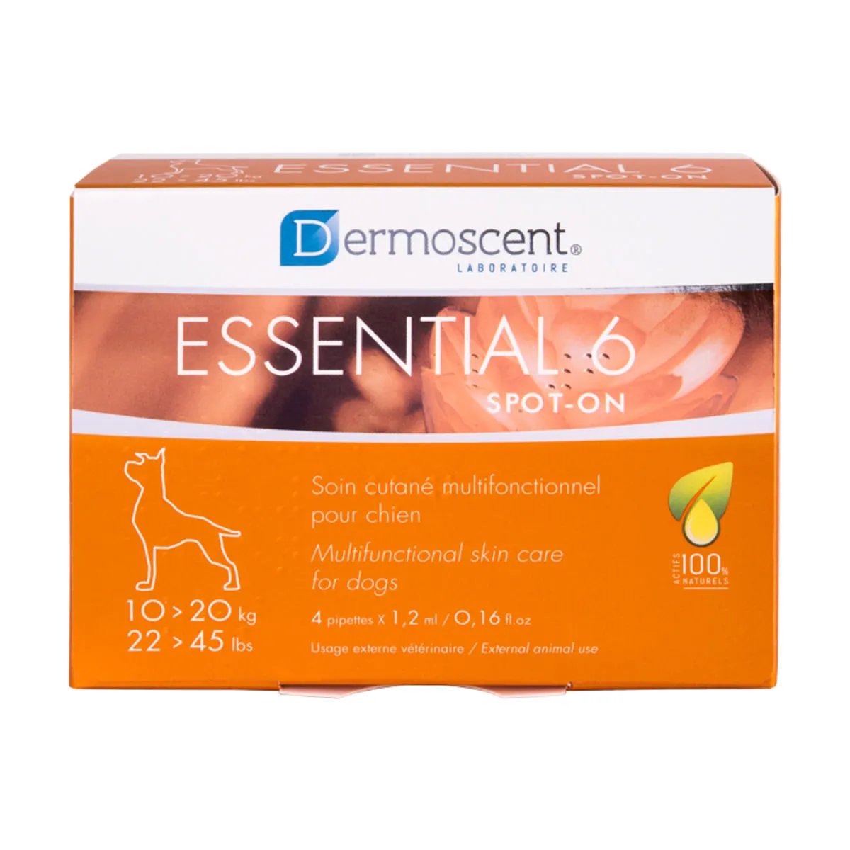 Essential 6 Spot-On 10-20 Kg - Dermoscent 3 Essential 6 Spot-On 10-20 Kg - Dermoscent