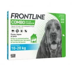 Frontline Combo Spot On Chien 10-20 Kg - Merial -Nourriture pour chien Soldes frontline combo spot on chien 10 20 kg merial 1