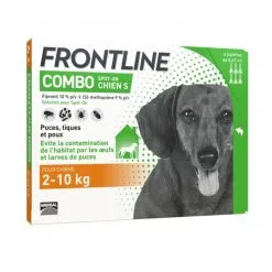 Frontline Combo Spot On Chien 2-10 Kg - Merial -Nourriture pour chien Soldes frontline combo spot on chien 2 10 kg merial 1