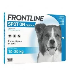 Nourriture pour chien Soldes -Nourriture pour chien Soldes frontline spot on chien 10 20 kg merial 1
