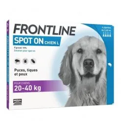 "Frontline Spot On" Chien 20-40 Kg - Merial