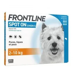 Nourriture pour chien Soldes -Nourriture pour chien Soldes frontline spot on petit chien 2 10 kg merial 1