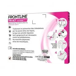 Frontline Spot On Tri-Act Chien 2-5 Kg - Merial -Nourriture pour chien Soldes frontline spot on tri act chien 2 5 kg merial 2
