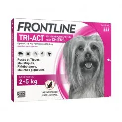 Frontline Spot On Tri-Act Chien 2-5 Kg - Merial