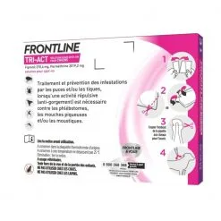 Frontline Spot On Tri-Act Chien 20-40 Kg - Merial -Nourriture pour chien Soldes frontline spot on tri act chien 20 40 kg merial 2