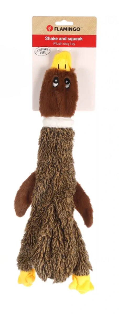 FLAMINGO Pet Products Jouet Canard Inez Brun - Flamingo 5 FLAMINGO Pet Products Jouet Canard Inez Brun - Flamingo – Image 3