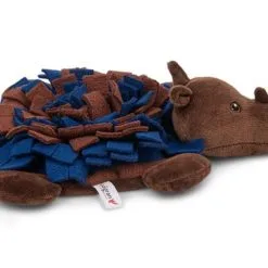 Jouet Chien Peluche Cachette Rhinocéros 27 Cm - Vadigran