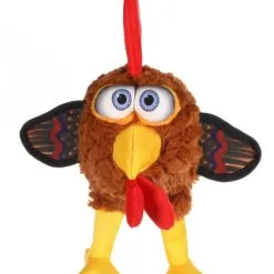 FLAMINGO Pet Products Jouet Eya Poule Brun - Flamingo