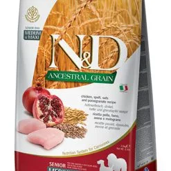 Poulet & Grenade Senior Médium & Maxi "Ancestral Grain" 2,5kg - Farmina