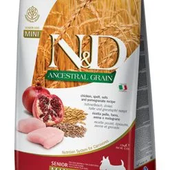 Poulet & Grenade Senior Mini "Ancestral Grain" 2,5kg - Farmina