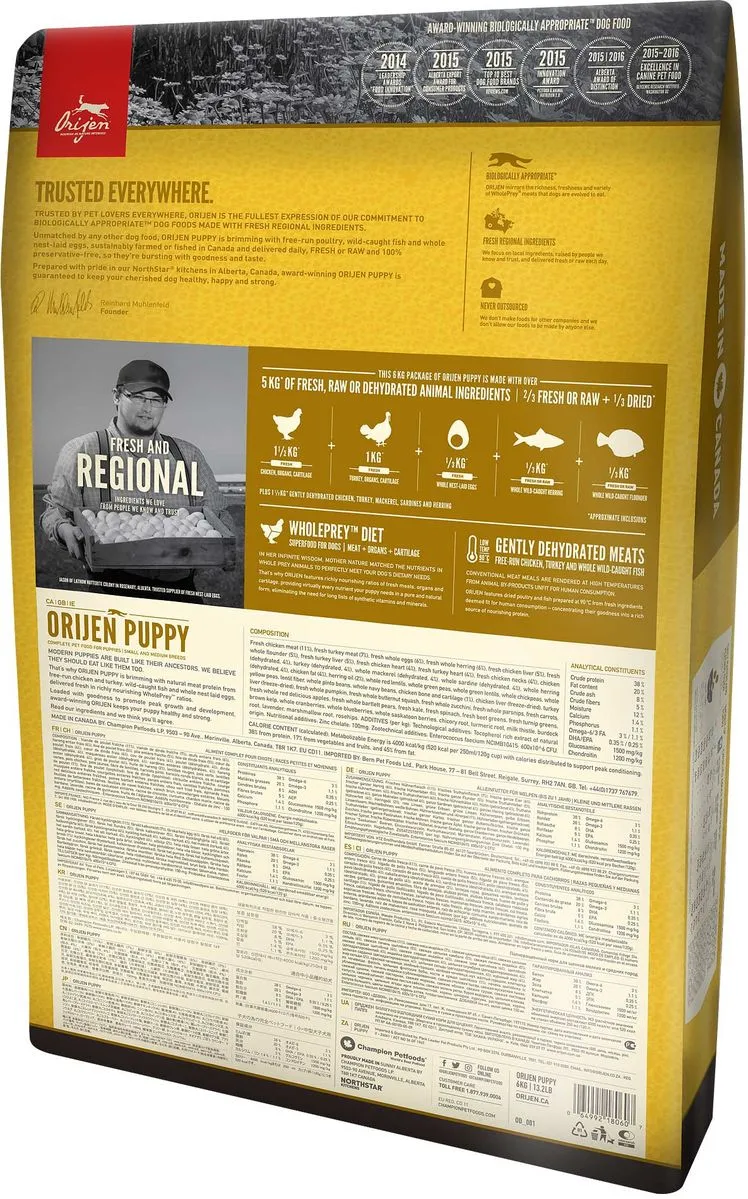 Puppy - Orijen 4 Puppy - Orijen – Image 2