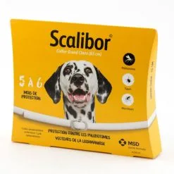 MSD SANTE ANIMALE Scalibor - Collier Antiparasitaire - 65 Cm (pour Grand Chien)