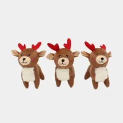 Set De 3 Peluches Rennes - ZippyPaws