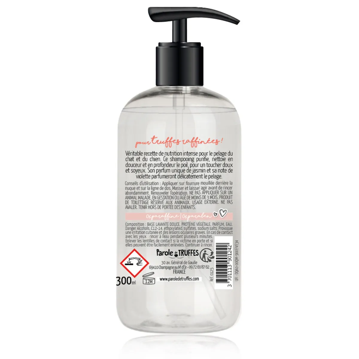 Shampooing Jasmin Et Note De Violette - Parole De Truffes 4 Shampooing Jasmin Et Note De Violette - Parole De Truffes – Image 2