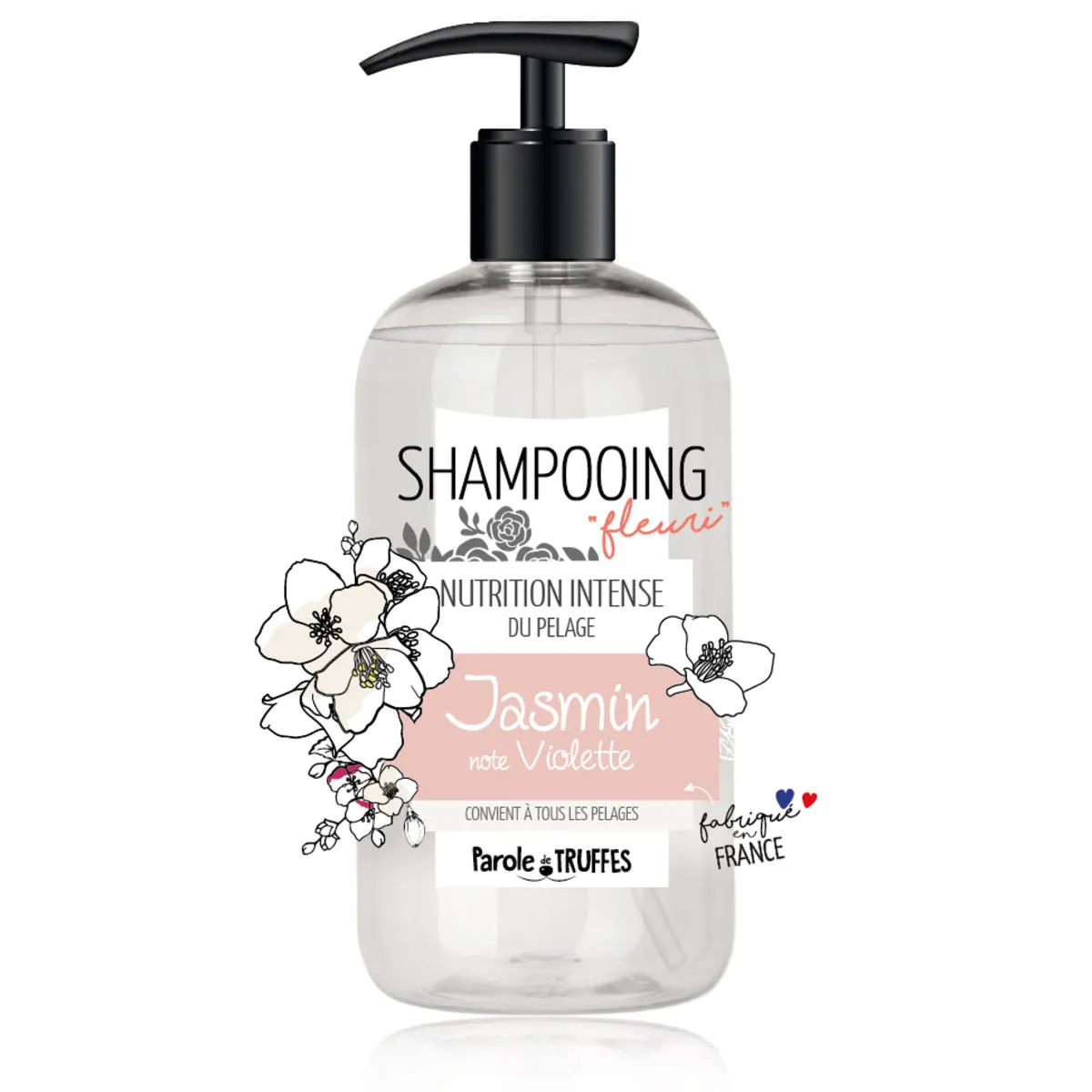 Shampooing Jasmin Et Note De Violette - Parole De Truffes 3 Shampooing Jasmin Et Note De Violette - Parole De Truffes