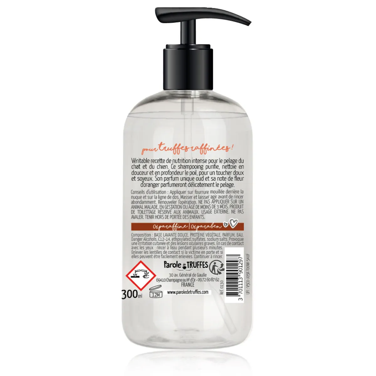 Shampooing Oud Et Note Fleur D'oranger - Parole De Truffes 4 Shampooing Oud Et Note Fleur D'oranger - Parole De Truffes – Image 2