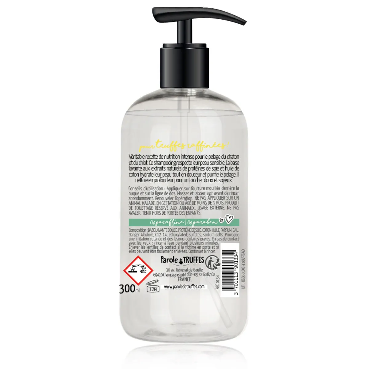 Shampooing Pour Chiot Chèvrefeuille Et Note De Fleur D'oranger - Parole De Truffes 4 Shampooing Pour Chiot Chèvrefeuille Et Note De Fleur D'oranger - Parole De Truffes – Image 2