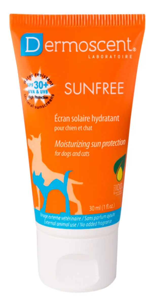 Sunfree "Ecran Solaire" Tube 30 Ml - Dermoscent 3 Sunfree "Ecran Solaire" Tube 30 Ml - Dermoscent
